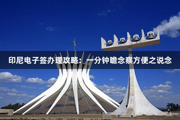 印尼电子签办理攻略：一分钟瞻念察方便之说念